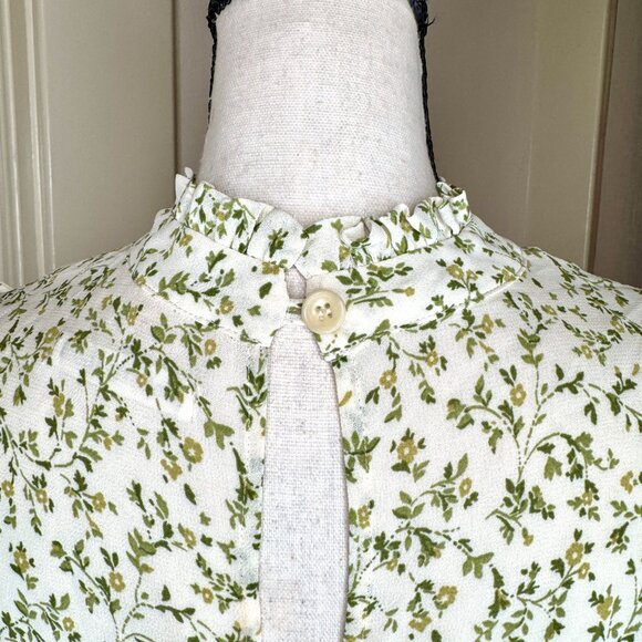 Reformation Hallie Ivy Maxi Dress - Size 8 - Picture 8 of 14